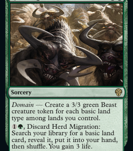 Dominaria United - Herd Migration - Brand New