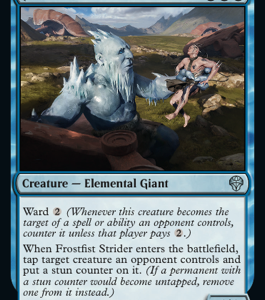 Dominaria United - Frostfist Strider - Brand New