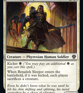 Dominaria United - Benalish Sleeper - Brand New