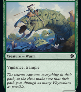 Dominaria United - Elfhame Wurm - Brand New