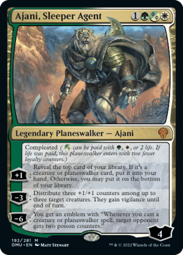 Dominaria United - Ajani, Sleeper Agent - Brand New