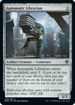 Dominaria United - Automatic Librarian - Brand New