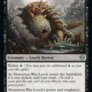 Dominaria United - Monstrous War-Leech - Brand New