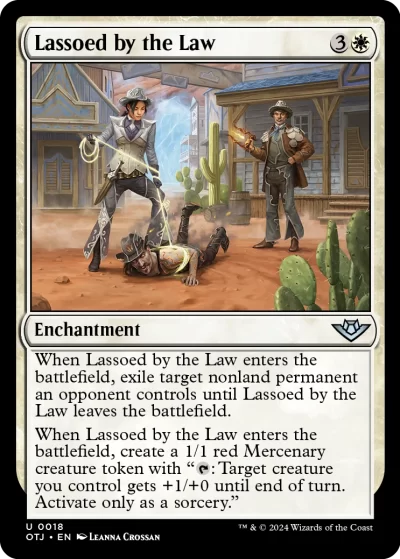 Outlaws of Thunder Junction - Lassoed by the Law - Brand New