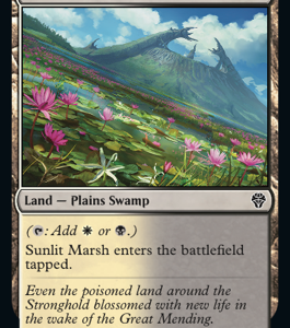 Dominaria United - Sunlit Marsh - Brand New