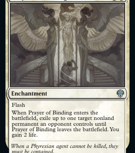 Dominaria United - Prayer of Binding - Brand New