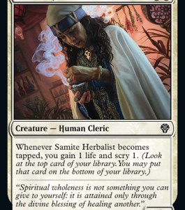 Dominaria United - Samite Herbalist - Brand New