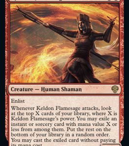 Dominaria United - Keldon Flamesage - Brand New