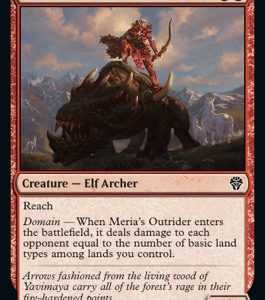 Dominaria United - Meria's Outrider - Brand New