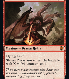 Dominaria United - Shivan Devastator - Brand New