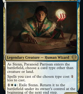 Dominaria United - Stenn, Paranoid Partisan - Brand New