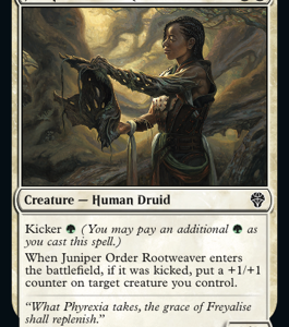 Dominaria United - Juniper Order Rootweaver - Brand New