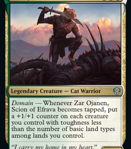 Dominaria United - Zar Ojanen, Scion of Efrava - Brand New