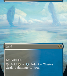 Dominaria United - Adarkar Wastes (Borderless) - Brand New