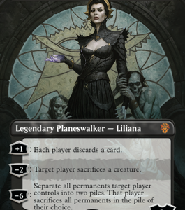 Dominaria United - Liliana of the Veil (Borderless) - Brand New