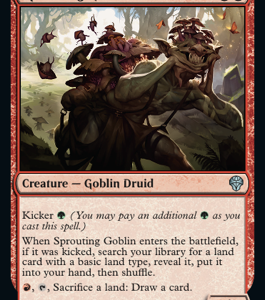 Dominaria United - Sprouting Goblin - Brand New