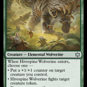 Bloomburrow - Hivespine Wolverine - Brand New