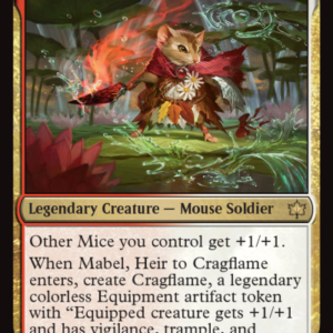 Bloomburrow - Mabel, Heir to Cragflame - Brand New