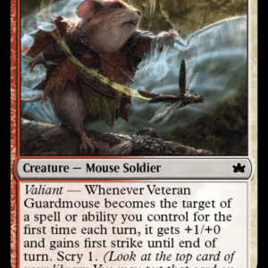 Bloomburrow - Veteran Guardmouse - Brand New