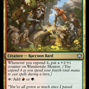 Bloomburrow - Wandertale Mentor - Brand New