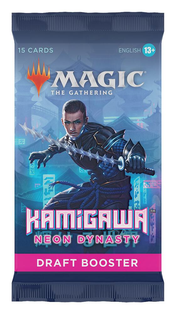 Magic the Gathering: Kamigawa Neon Dynasty Draft Booster Pack Sealed