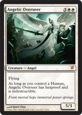 Innistrad - Angelic Overseer - Near Mint