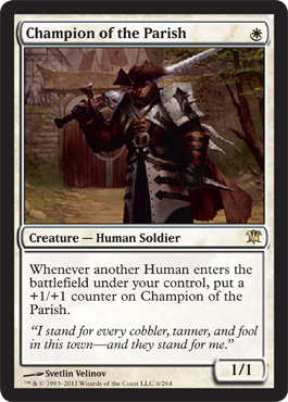 Innistrad - Champion of the Parish - Near Mint