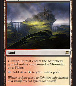 Innistrad - Clifftop Retreat - Near Mint