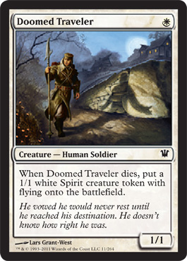 Innistrad - Doomed Traveler - Near Mint