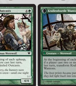 Innistrad - Grizzled Outcasts (Krallenhorde Wantons) - Near Mint