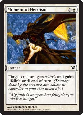 Innistrad - Moment of Heroism - Near Mint