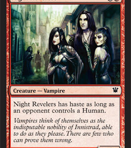 Innistrad - Night Revelers - Near Mint