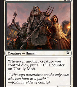 Innistrad - Unruly Mob - Near Mint